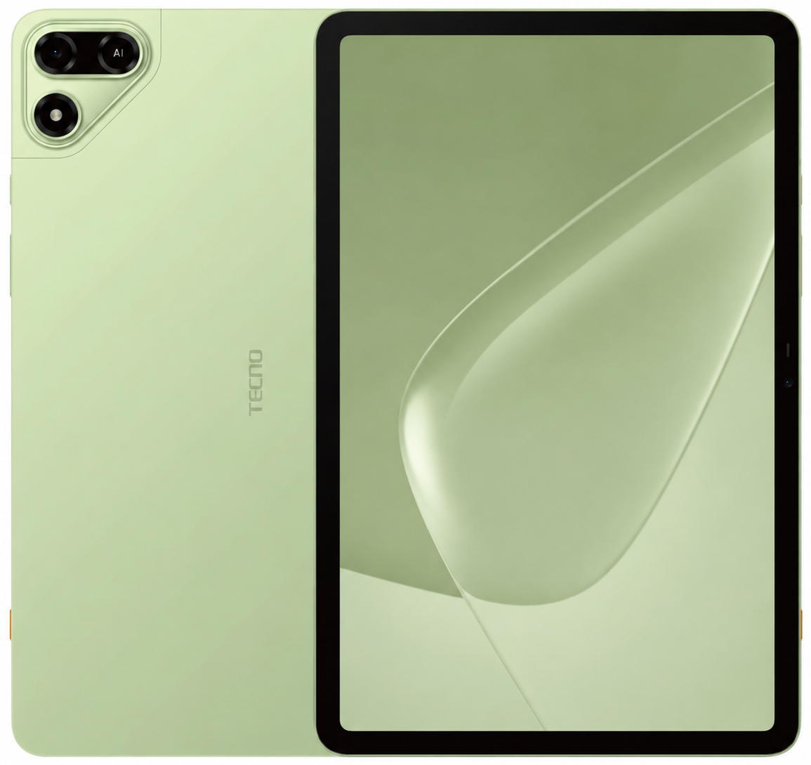 10.95" Планшет Tecno Megapad 2 6/128 ГБ LTE зеленый