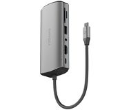 USB-разветвитель EnergEA AluHUB Max 11 in 1 Superspeed Aluminium USB-C 100W Gunmetal
