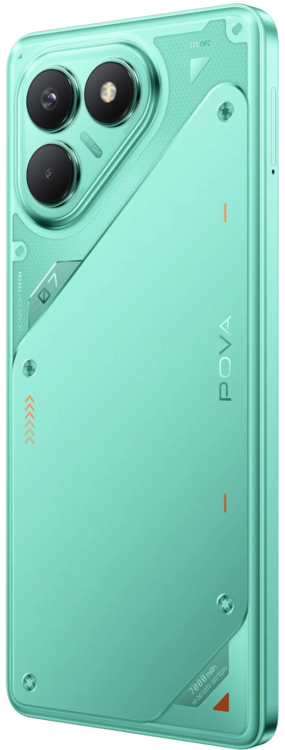 Смартфон Tecno POVA 7 Neo 8/256 ГБ бирюзовый