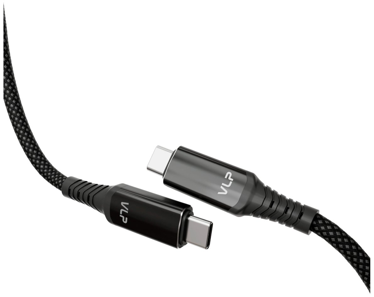 Кабель VLP Thunder Cable Type-C to Type-C 1m черный