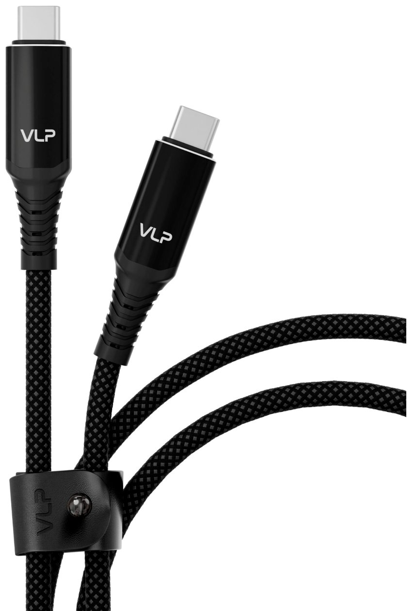 Кабель VLP Thunder Cable Type-C to Type-C 1m черный