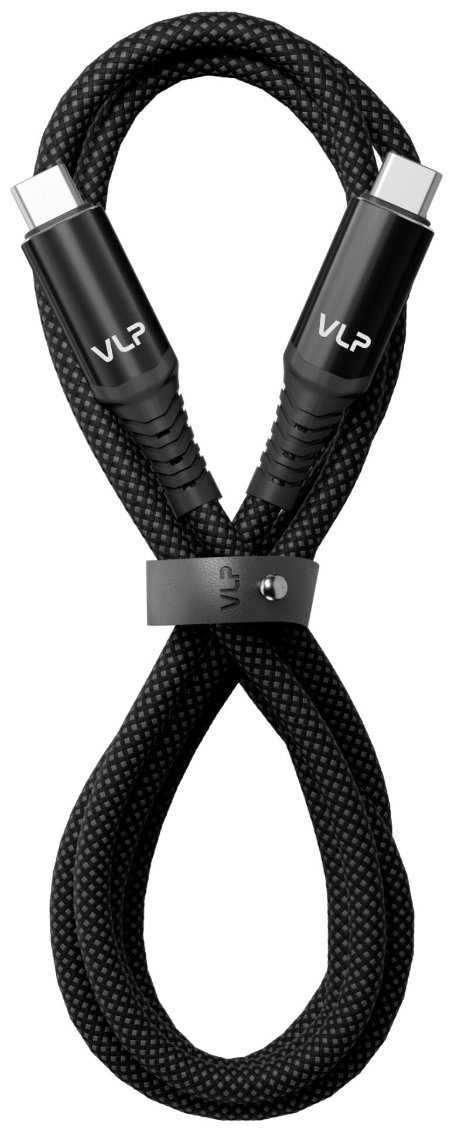 Кабель VLP Thunder Cable Type-C to Type-C 1m черный