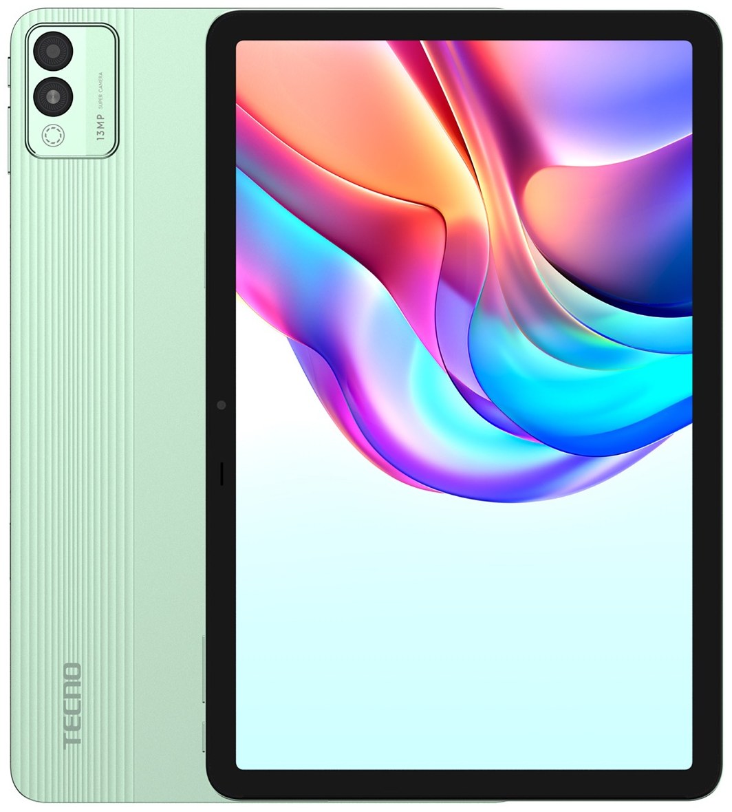 10.95" Планшет Tecno Megapad 11 8/256 ГБ LTE зеленый