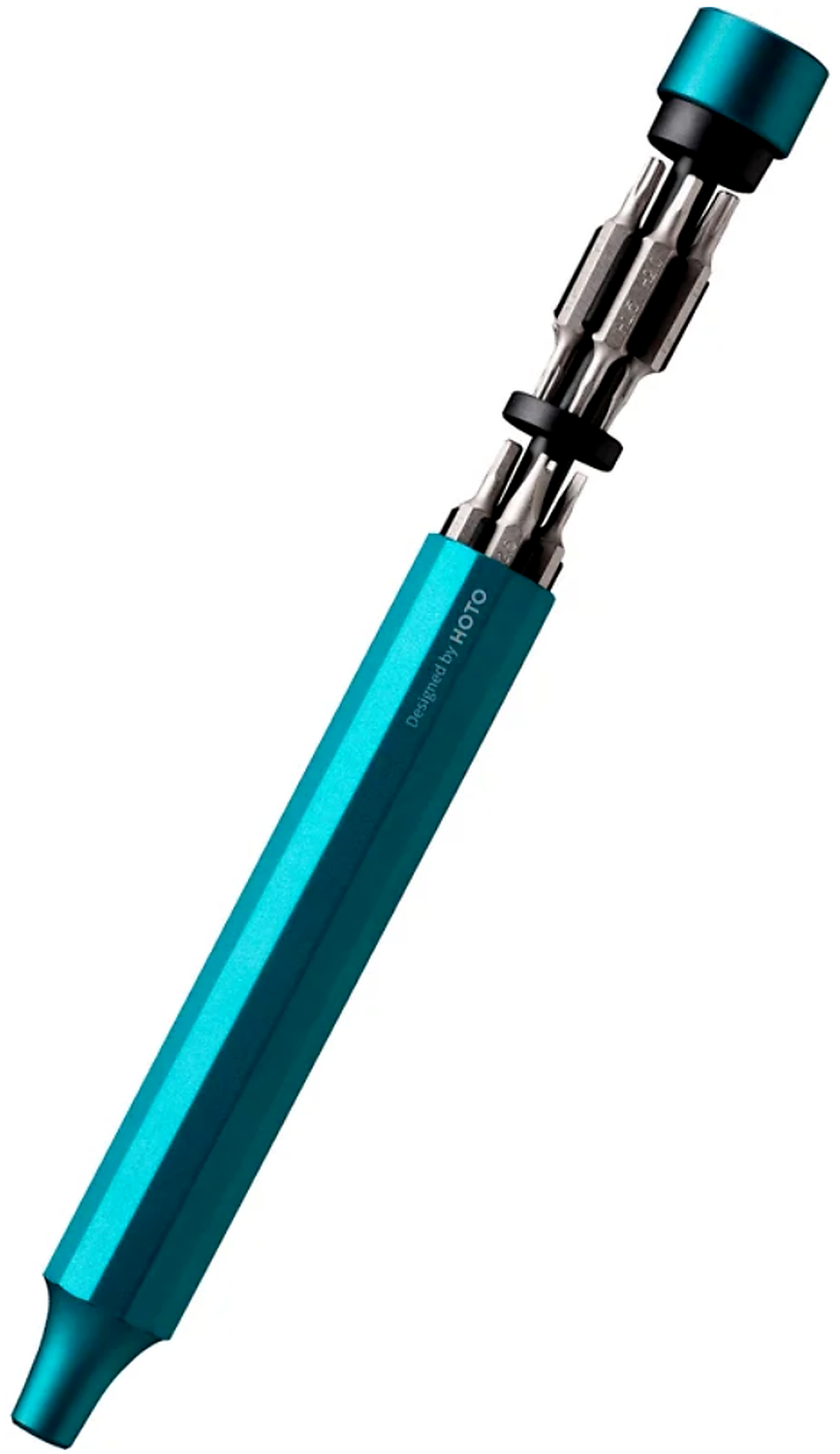 Отвертка с набором бит HOTO 24-in-1 Precision Screwdriver зелёный HTT0003EU