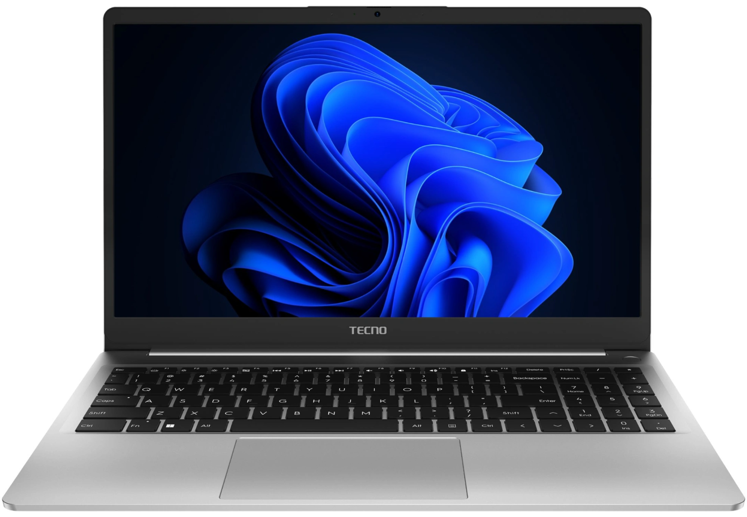 15,6" Ноутбук Tecno Megabook K15SFA R5-7535HS/8GB/512GB SSD/W11H серебристый 