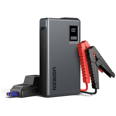Зарядно-пусковое устройство UGREEN ES702 12000mAh Car Jump Starter серый