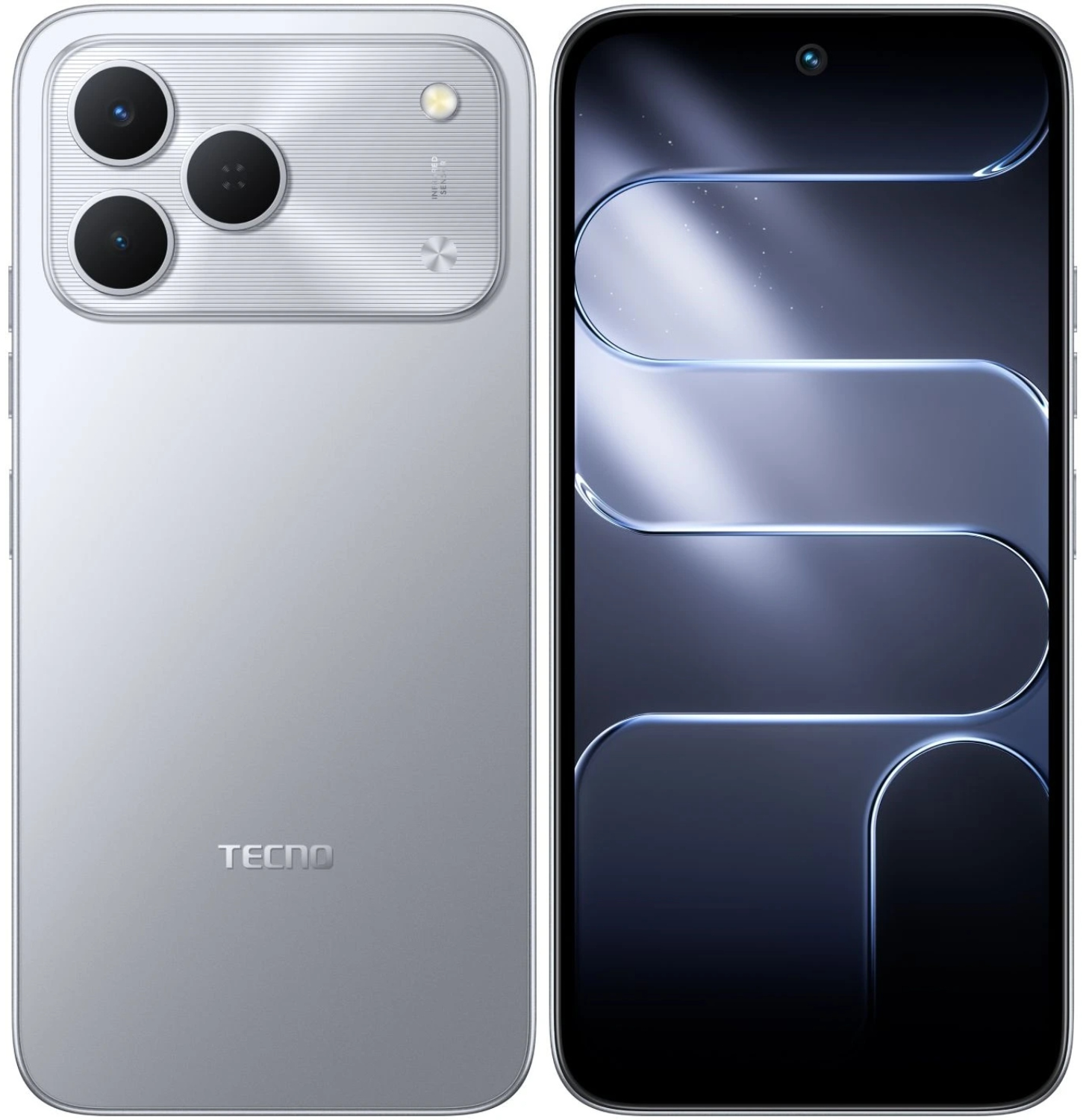 Смартфон Tecno Spark 50 6/128 ГБ серый