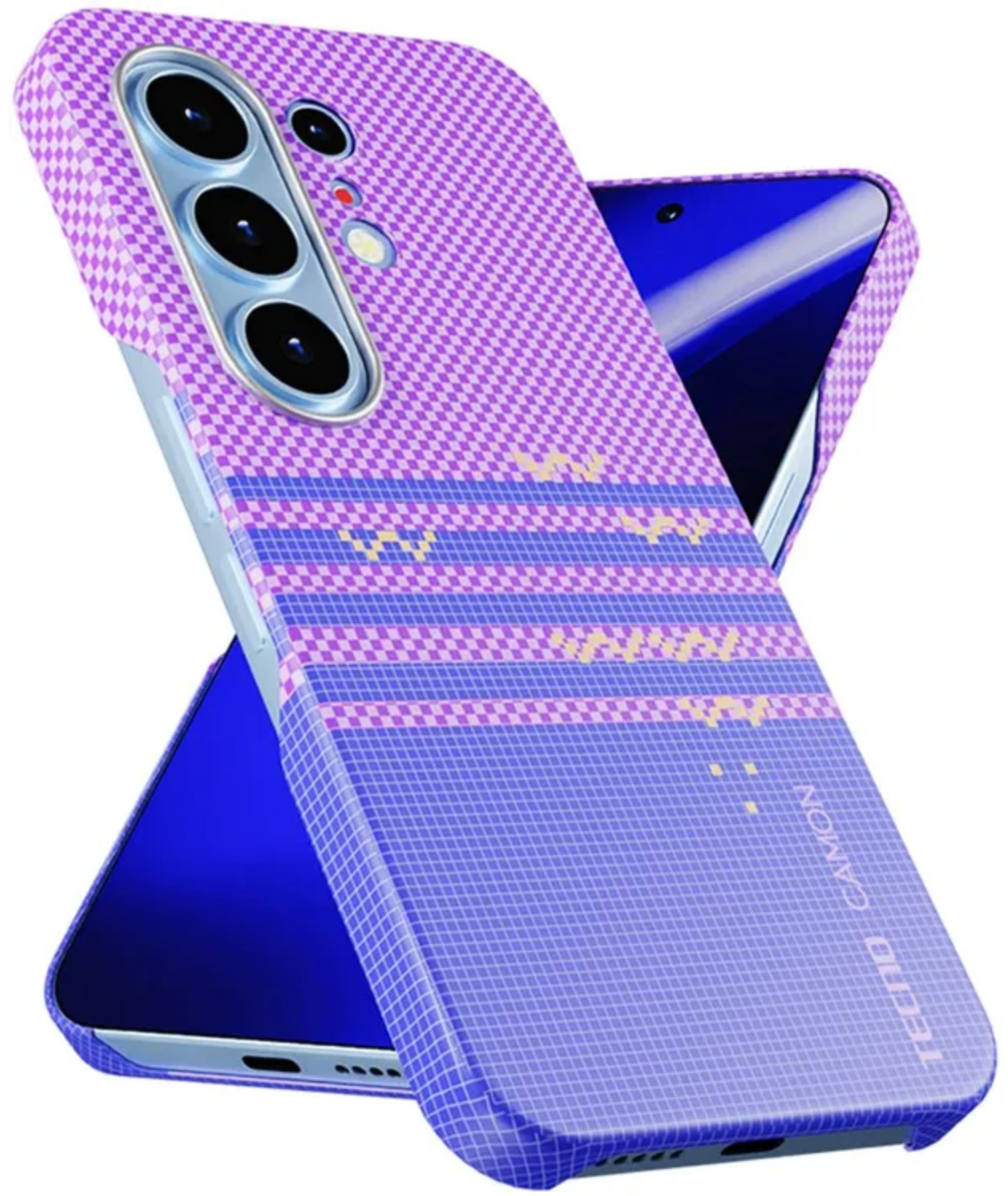 Чехол для смартфона KRUTOFF Tecno Camon 50 Ultra фиолетовый