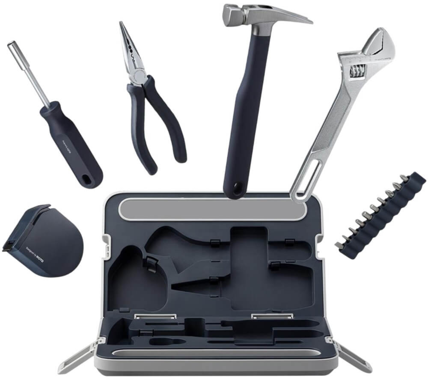 Набор инструментов HOTO Manual Tool Set серый HTT0018GL