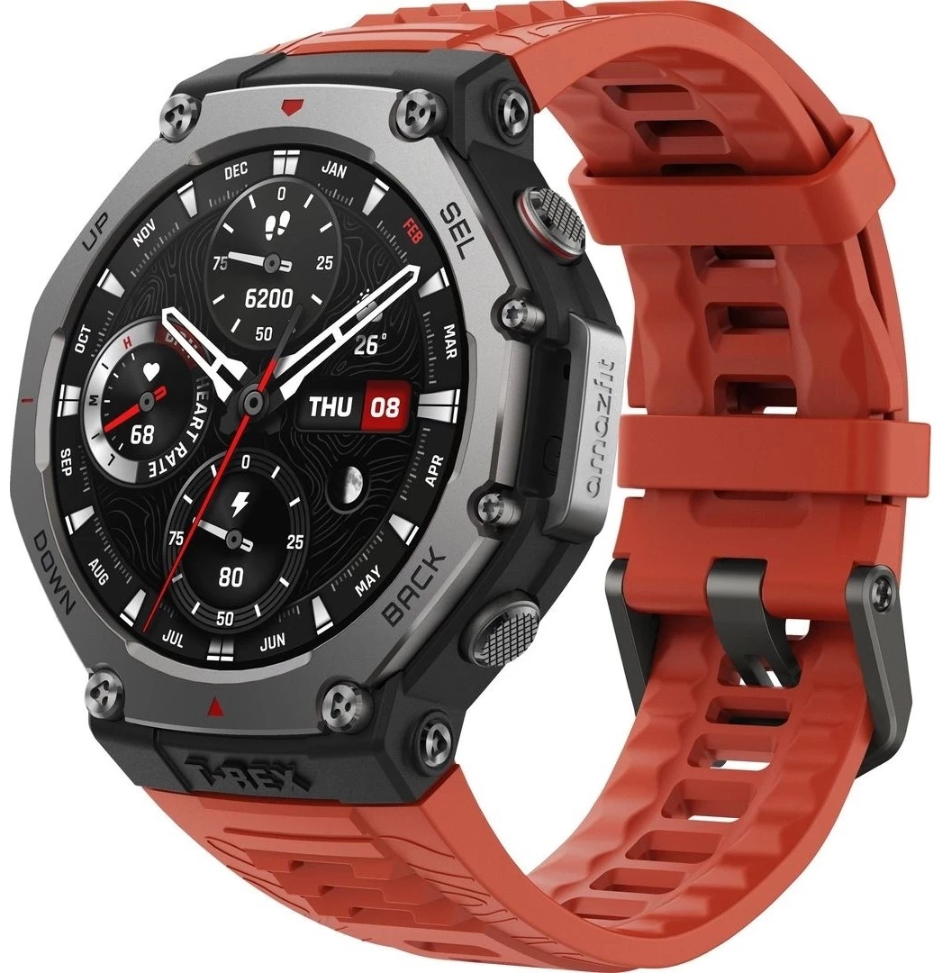 Смарт-часы Amazfit T-Rex 3 красный A2323