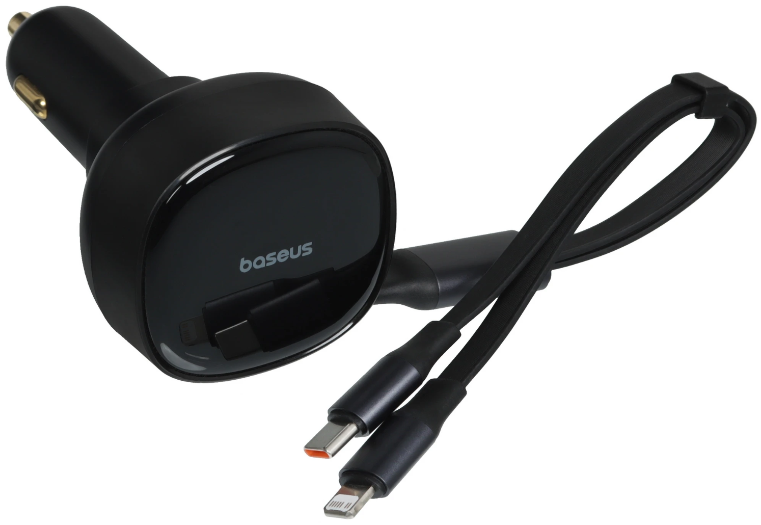 Автомобильная зарядка Baseus Enjoyment Pro Car Charger USB-C 60W черный