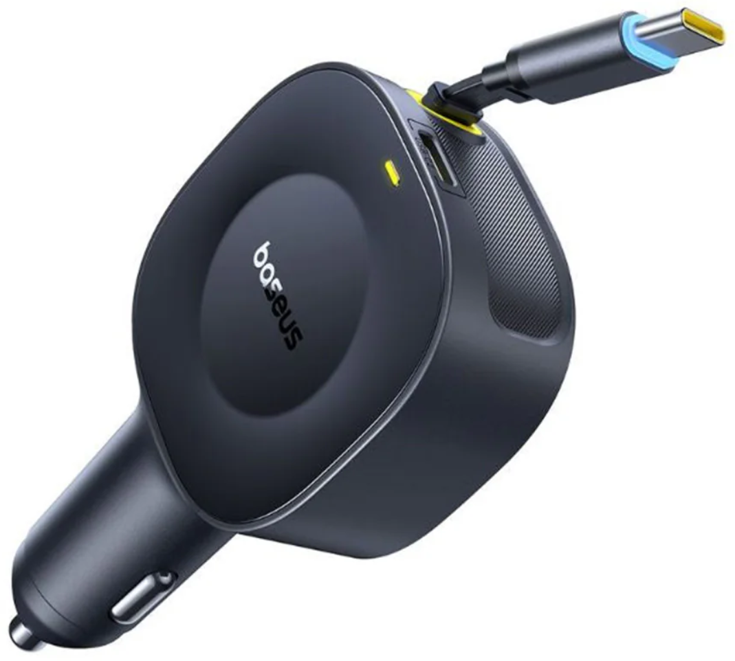 Автомобильная зарядка Baseus PrimeTrip VR2 Car Charger 2xUSB-C 45W черный