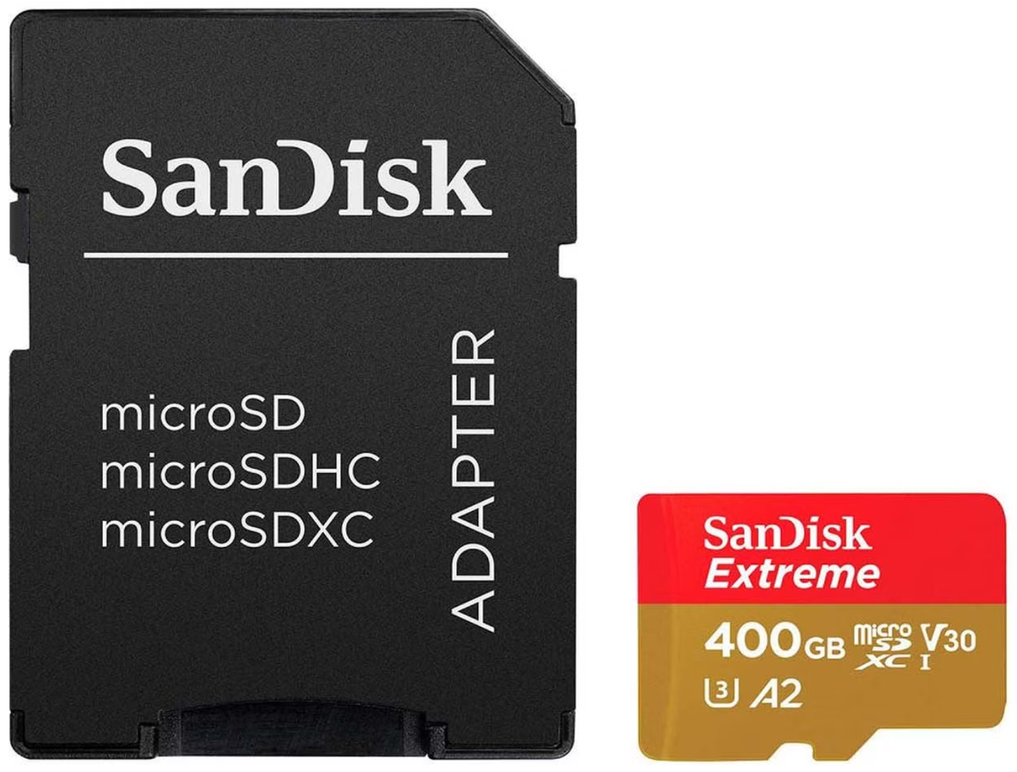 Карта памяти 400 ГБ Sandisk Extreme SDSQXA1-400G-GN6MA