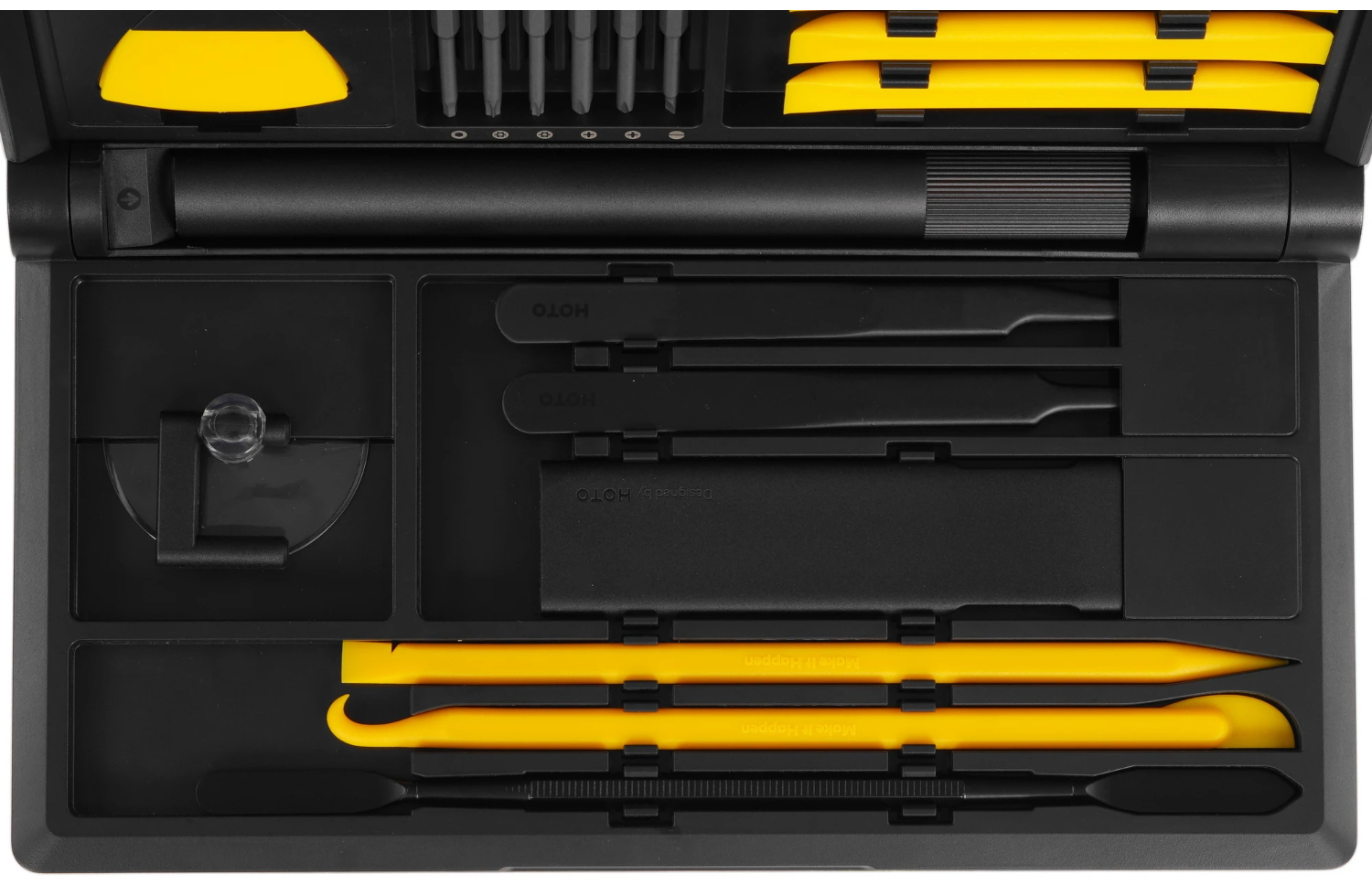 Набор инструментов для точных работ HOTO Precision Screwdriver Kit Pro черный HFE0002GL