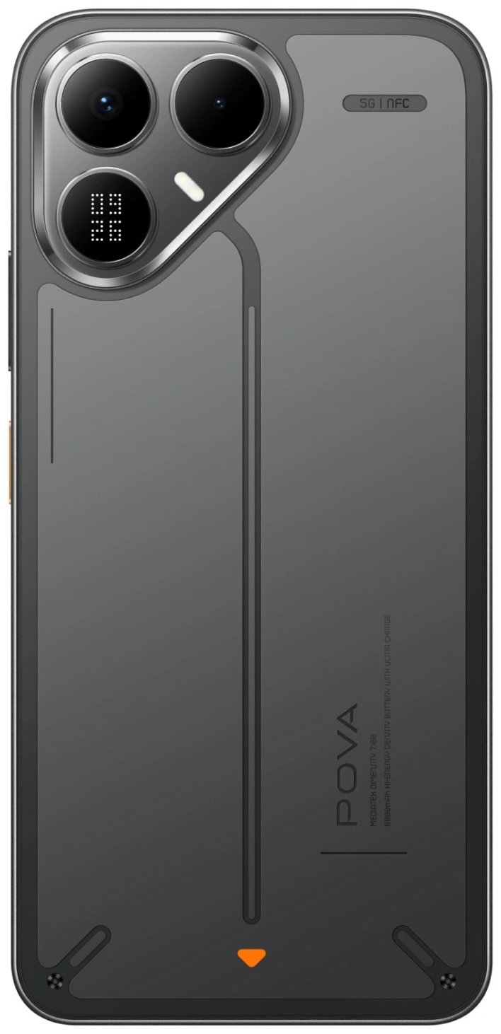 Смартфон Tecno POVA 8 5G 8/256 ГБ черный