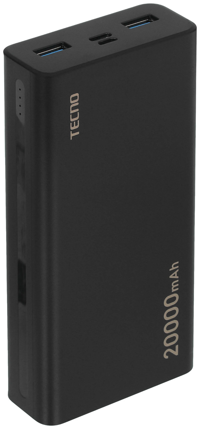 Портативный аккумулятор Tecno TPB-P203 20000 mAh черный