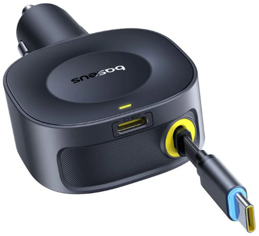 Автомобильная зарядка Baseus PrimeTrip VR2 Car Charger 2xUSB-C 45W черный