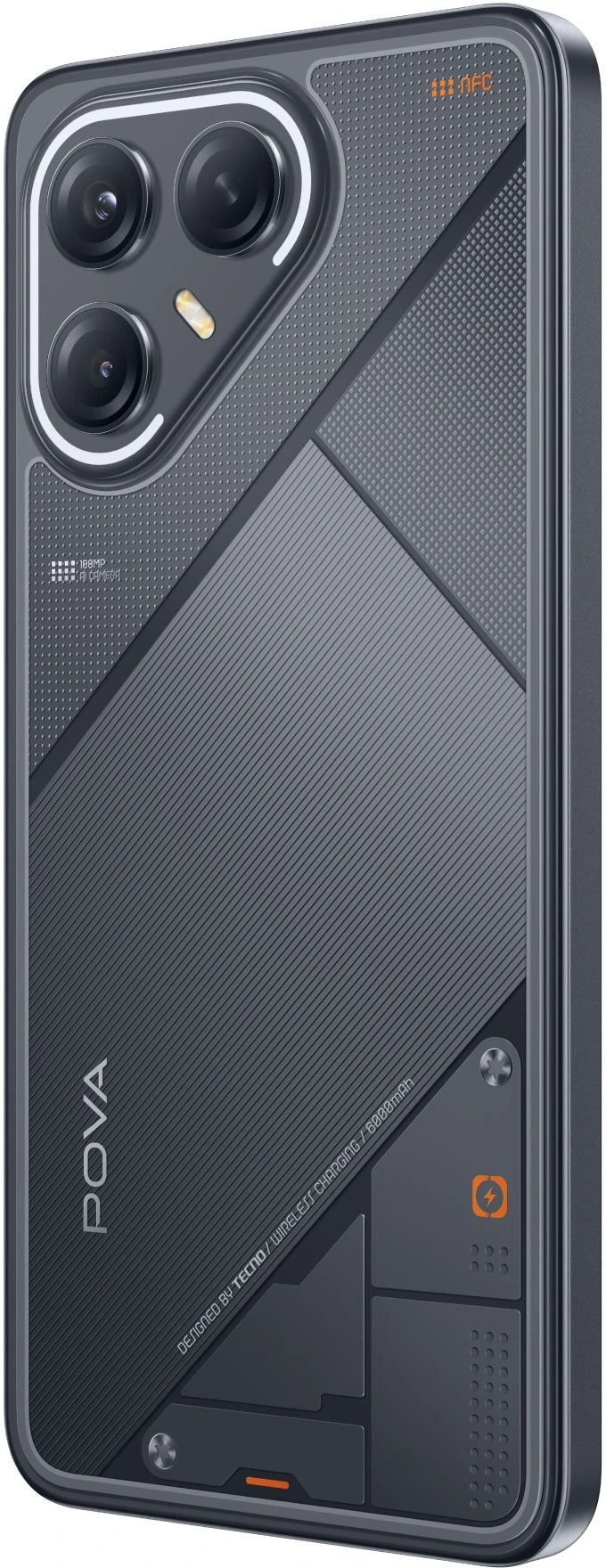 Смартфон Tecno POVA 7 Ultra 5G 12/256 ГБ черный