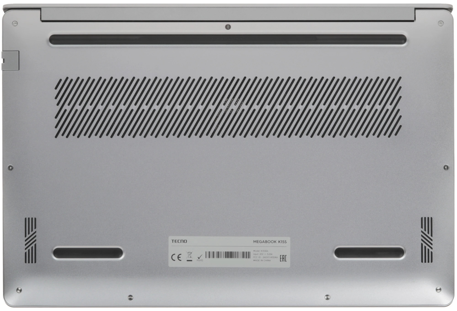 15,6" Ноутбук Tecno Megabook K15S i3-1315U/16GB/512GB SSD/W11H серый 