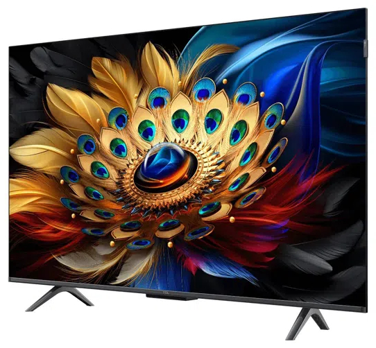 Телевизор TCL 43C655 43" черный