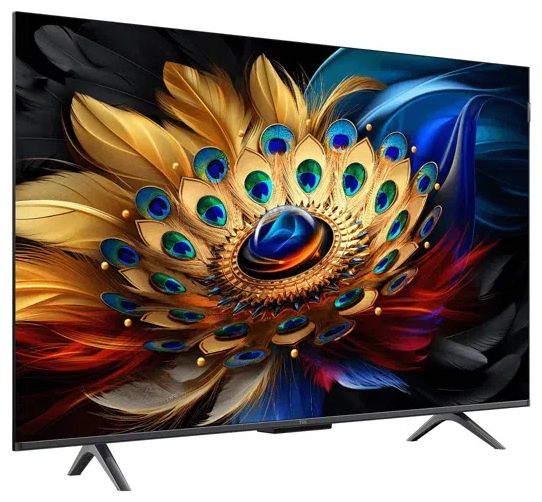 Телевизор TCL 43C655 43" черный
