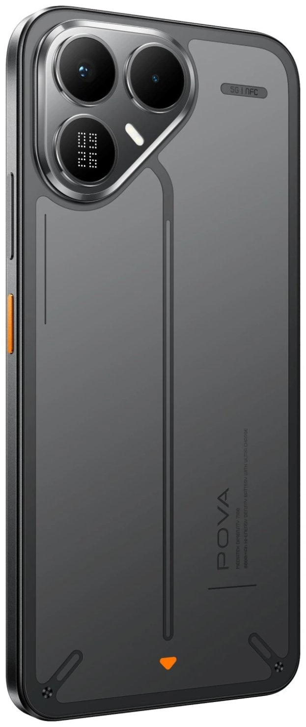 Смартфон Tecno POVA 8 5G 8/256 ГБ черный
