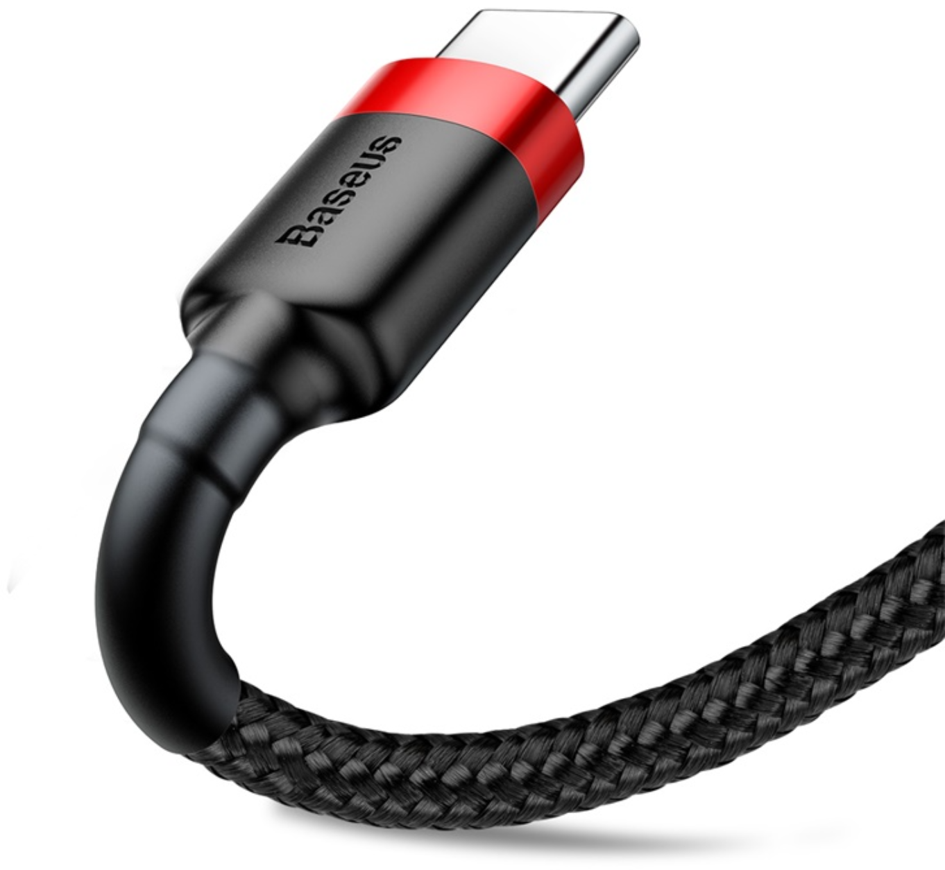 Кабель Baseus Cafule Type-A to Type-C 3A 1m черно-красный