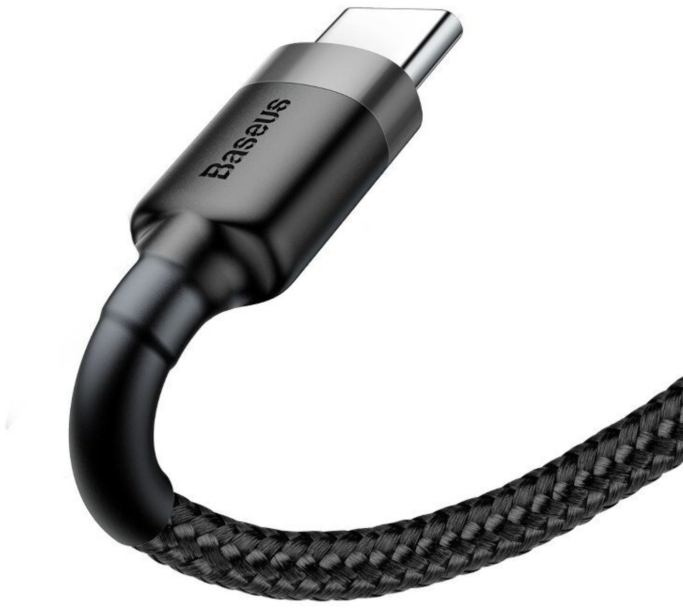 Кабель Baseus Cafule Type-A to Type-C 3A 1m черно-серый