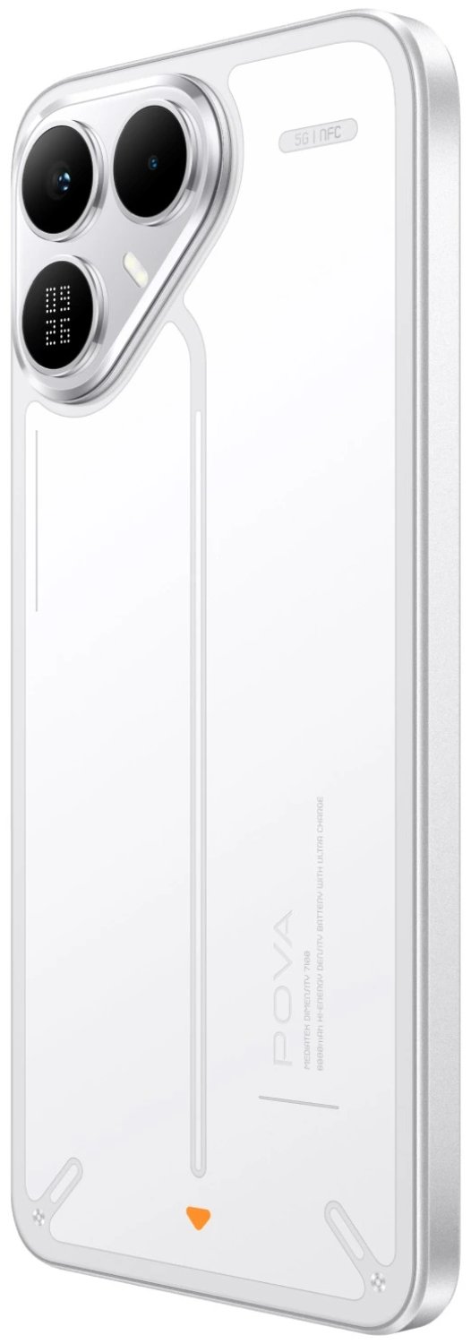 Смартфон Tecno POVA 8 5G 8/128 ГБ белый