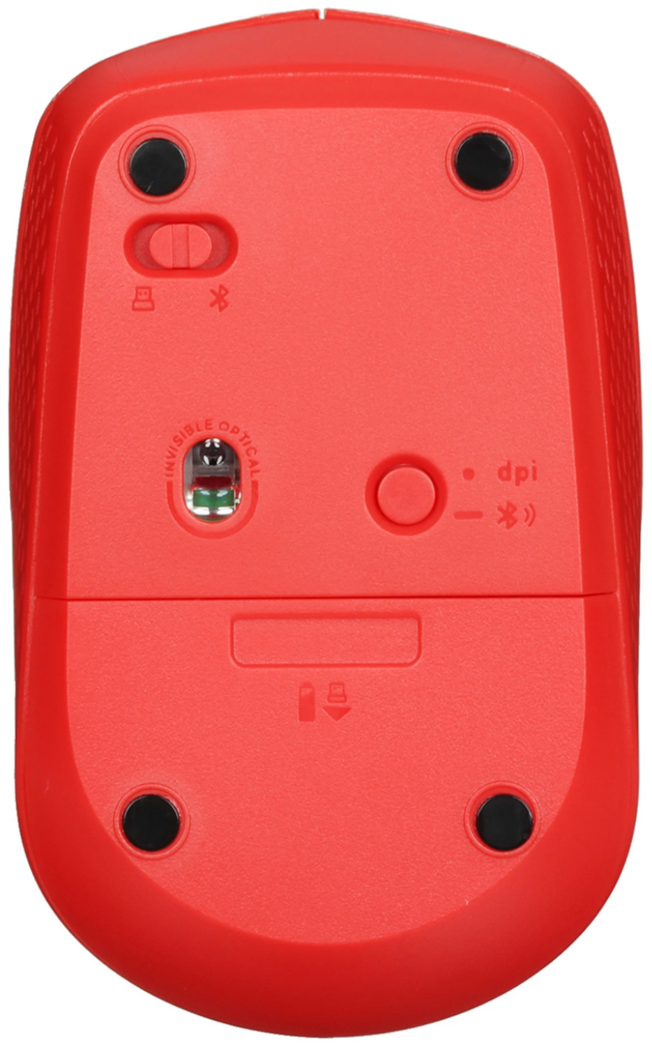 Беспроводная мышь RAPOO M100 Silent красный M100-RED