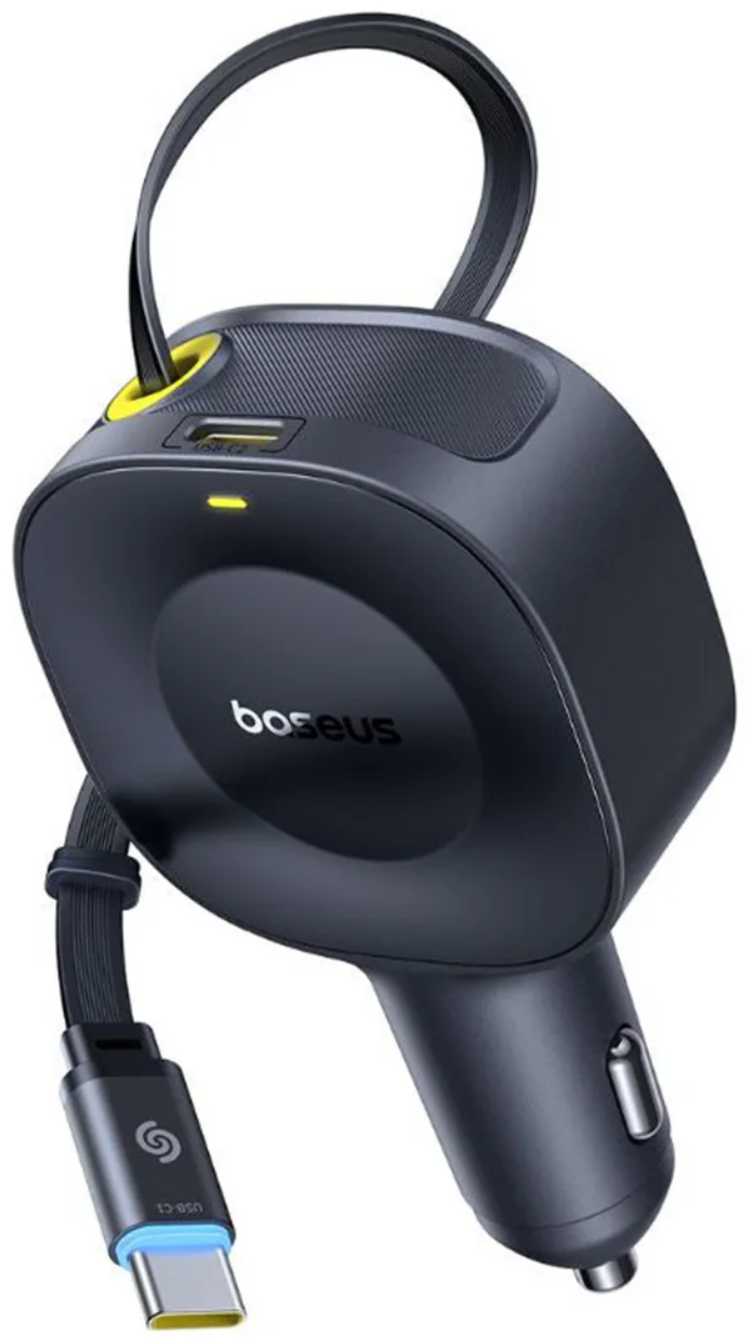 Автомобильная зарядка Baseus PrimeTrip VR2 Car Charger 2xUSB-C 45W черный