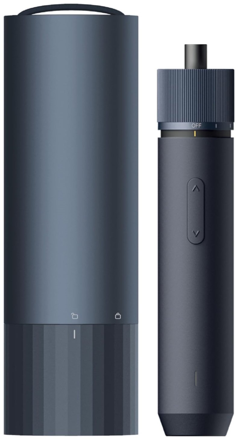 Аккумуляторная отвертка с набором бит HOTO 3.6V Cordless Screwdriver синий HTE0001GL