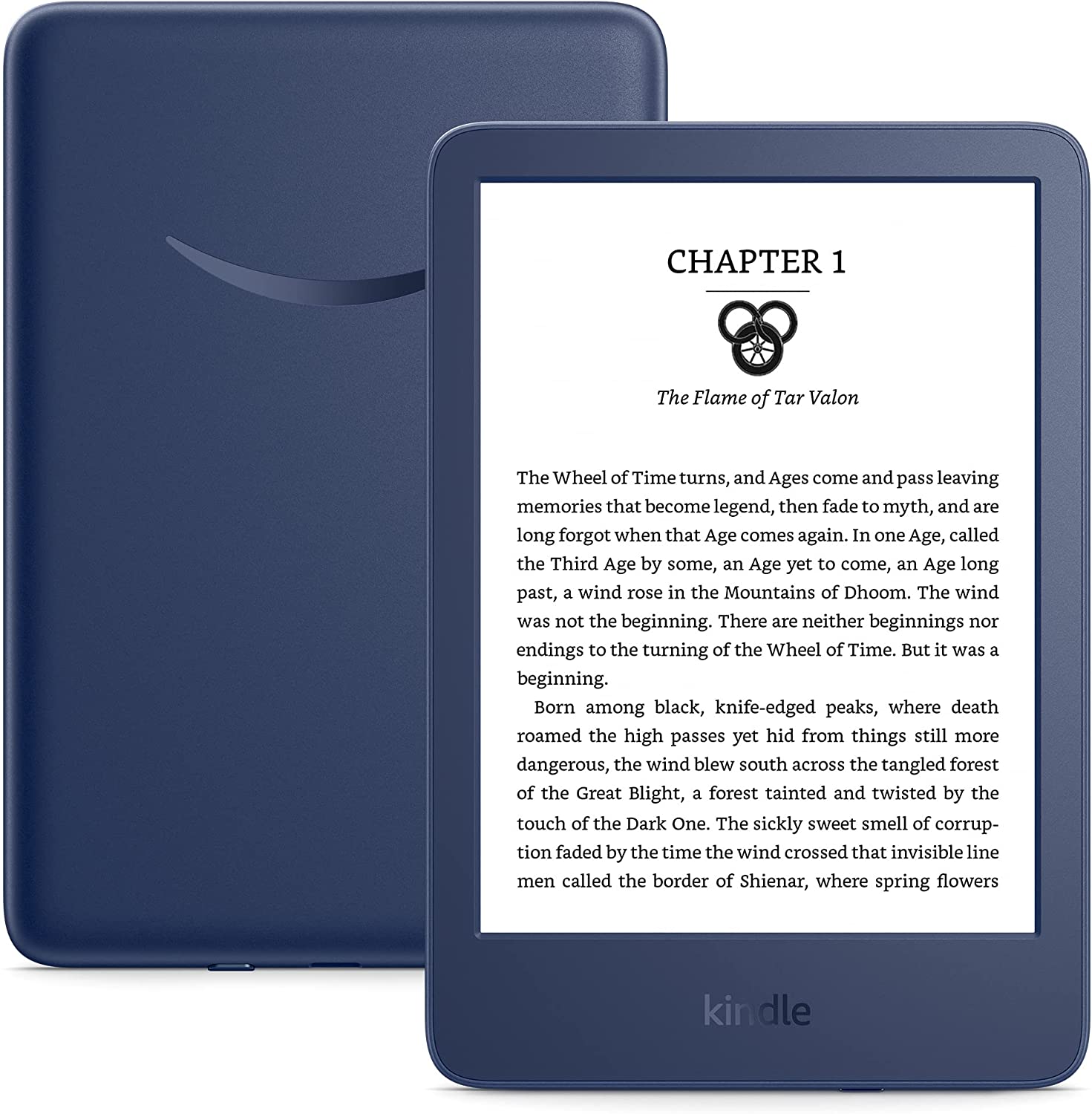 Электронная книга Amazon Kindle 2022 (11th gen) 16 ГБ синий