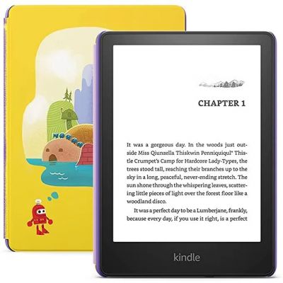 Электронная книга Amazon Kindle Paperwhite 2021 (11th gen) 8 ГБ Kids Edition желтый