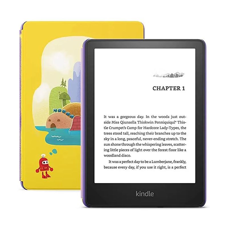 Электронная книга Amazon Kindle Paperwhite 2021 (11th gen) 8 ГБ Kids Edition желтый