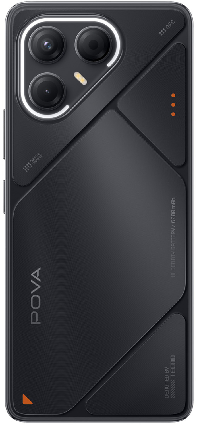 Смартфон Tecno POVA 7 5G 8/256 ГБ черный