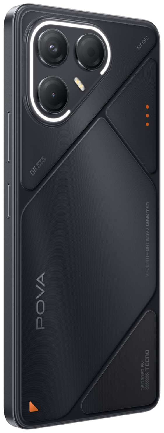 Смартфон Tecno POVA 7 5G 8/256 ГБ черный
