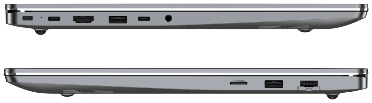 16" Ноутбук Tecno Megabook K16SFA R7-7735HS/16GB/1TB SSD/W11H серый 