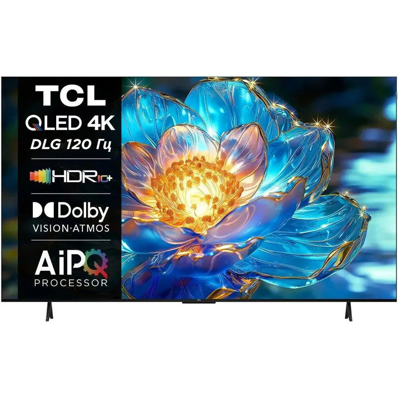 Телевизор TCL 75T7B 75" черный