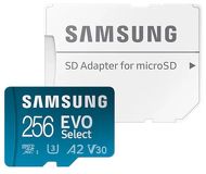 Карта памяти 256 ГБ Samsung Evo Select MB-ME256KA