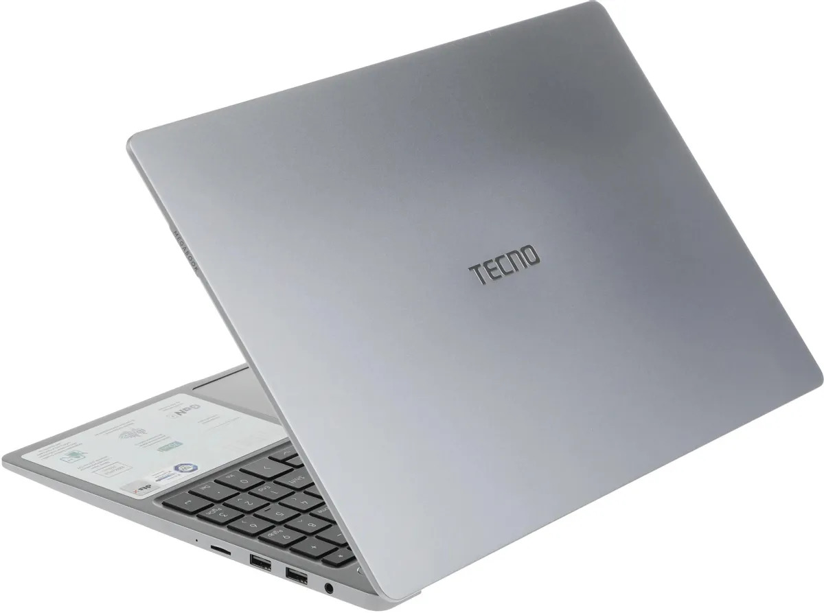 15,6" Ноутбук Tecno Megabook T1  серый 