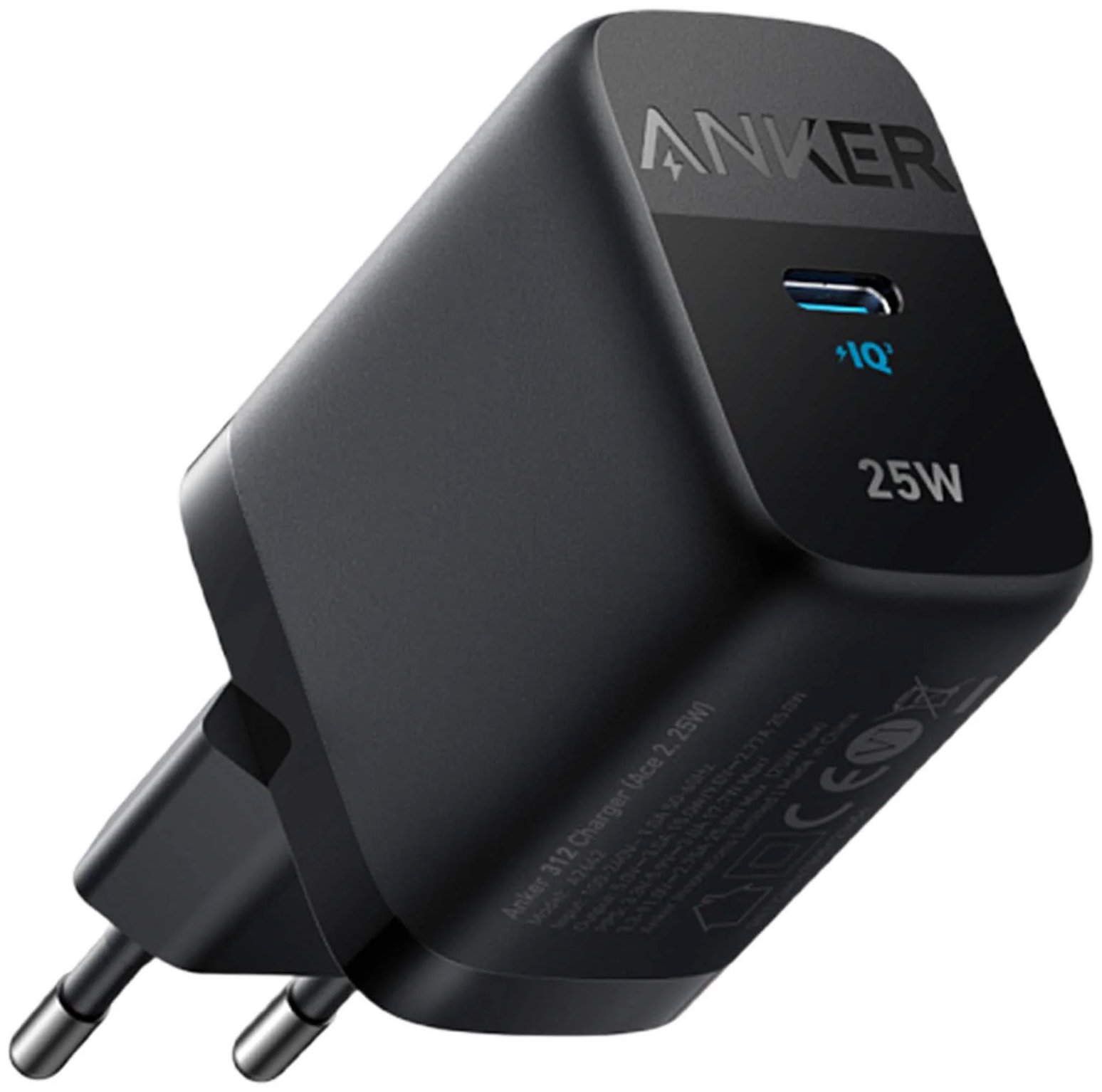 Адаптер питания Anker 312 25W черный A2642