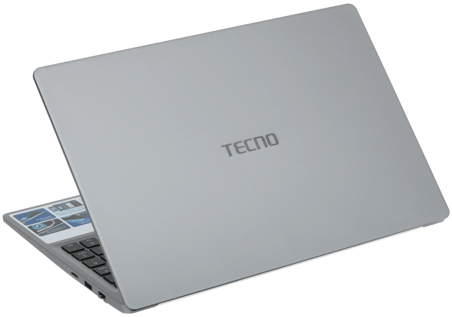 15,6" Ноутбук Tecno Megabook K15S R7-5825U/16GB/512GB SSD/W11H серый 
