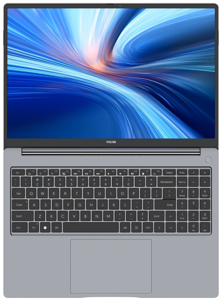 16" Ноутбук Tecno Megabook T16  серый 