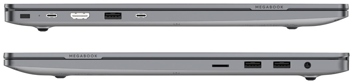 16" Ноутбук Tecno Megabook T16  серый 
