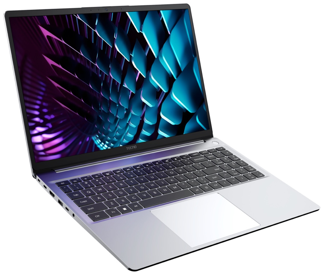 16" Ноутбук Tecno Megabook K16S i5-13420H/16GB/1TB SSD/W11H серебристый 