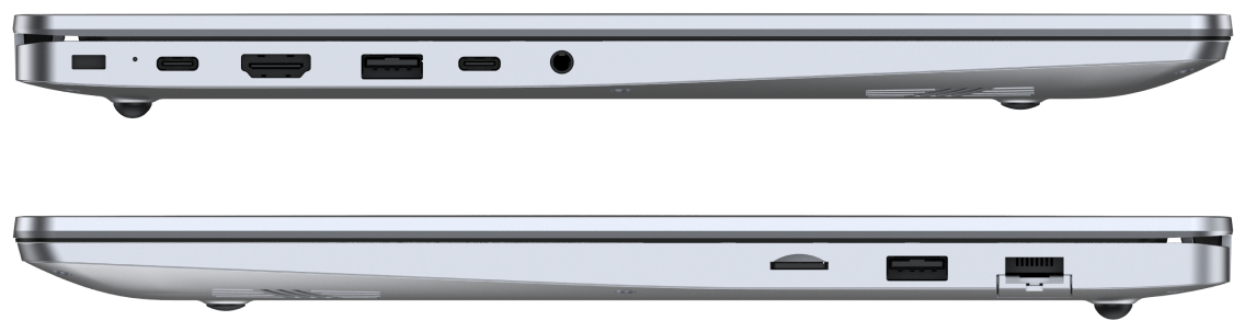 16" Ноутбук Tecno Megabook K16S R5-7430U/16GB/1TB SSD/W11H серебристый 