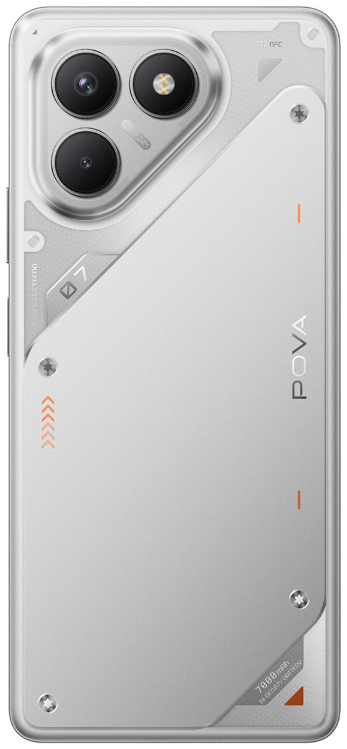 Смартфон Tecno POVA 7 Neo 8/256 ГБ серебристый