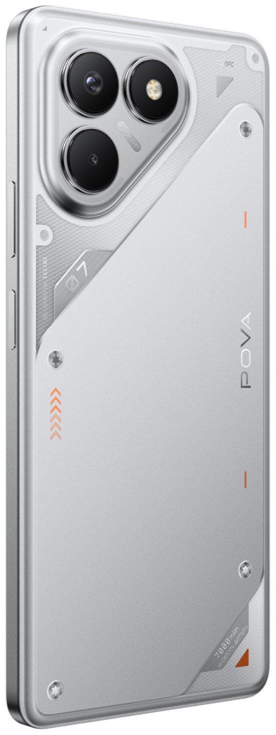 Смартфон Tecno POVA 7 Neo 8/256 ГБ серебристый