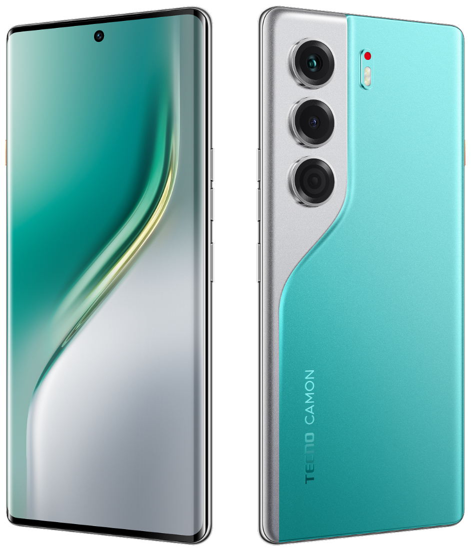 Смартфон Tecno Camon 40 Pro 5G 12/256 ГБ зеленый